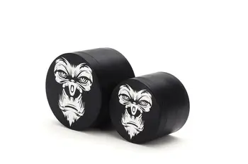 

4 Layer 40 50 63mm Herb Tobacco Gorilla Face Grinder Top Fast Delivery Warehouse As Same Paragraph Smoke Smoking Accessories