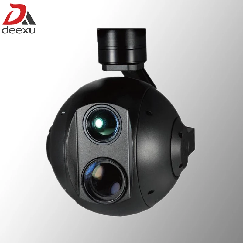 Камера с двойным датчиком UAV Drone Gimbal инфракрасная тепловизионная камера и 30