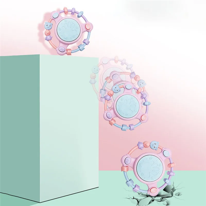 Kid Music Toy Beaded Hand Drum Light Children's Music Hand Drums Songs Baby Early Education Toys Educational Toys Kid Music Toy Beaded Hand Drum Light Children's Music Hand Drums Songs Baby Early Education Toys Educational Toys