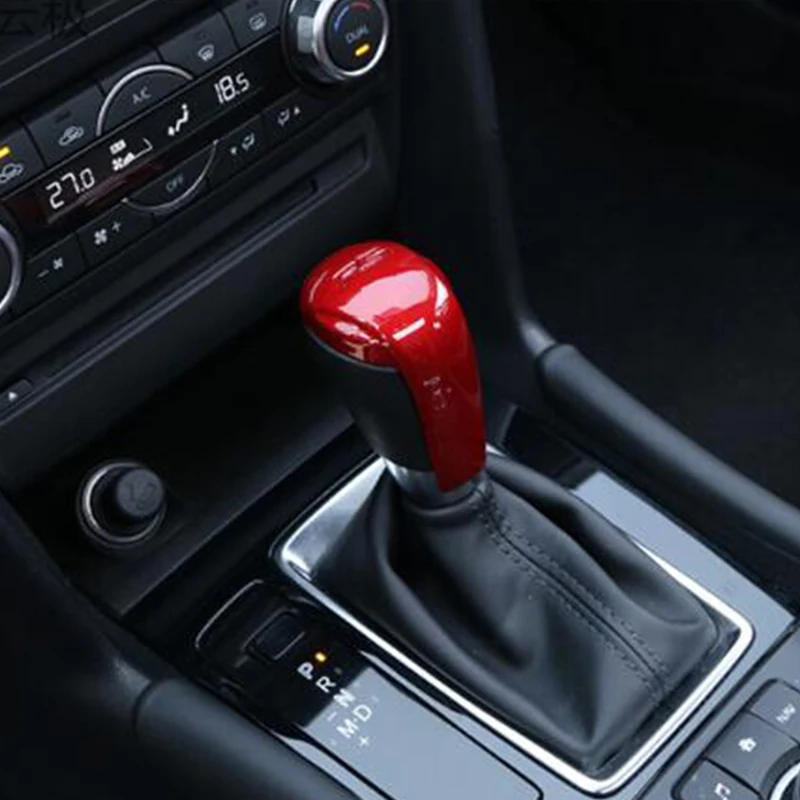 Коробка передач для Mazda 2 3 6 5 9 2017 2019 спортивный стиль крышка шестерни накладка