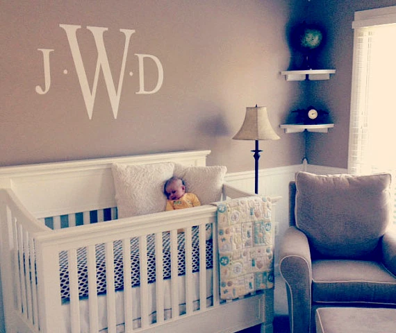 Custom Name Wall Stickers Diy Nursery Vinyl Decals For Custom Name Wall Stickers Diy Nursery Vinyl Decals For Kids Decorative Family Initial Letters Hot Free Shipping In From Home