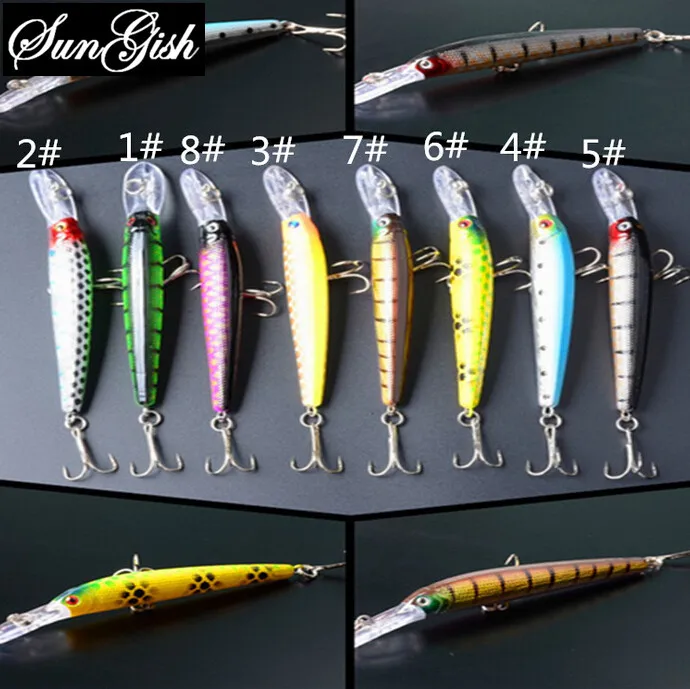 Fishing Bait 10cm Eight Color Road 6.8g Fishing Bait Wholesale FA0074