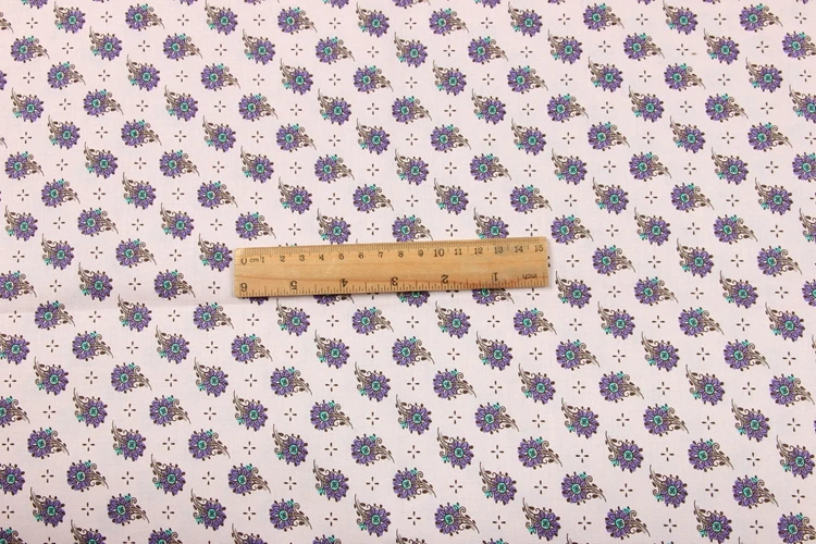 half meter cotton plain pulp fabric gilt flower pure cotton handmade DIY patchwork bag cloth B47