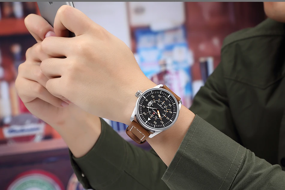 NAVIFORCE Топ люксовый бренд спортивные часы мужские модные кварцевые часы с датой мужские водонепроницаемые армейские военные часы Relogio masculino