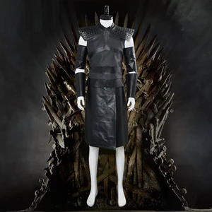 Game Of Thrones Season 8 Night's King Cosplay Costume The White Walker Commander Outfit Men Halloween Carnival Performan Costume