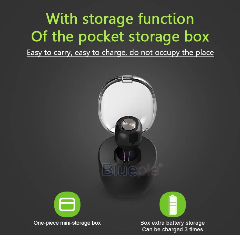 Magnetic charge charging mobile charging box Bluetooth headset (1)