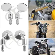 Rétroviseur de moto universel en aluminium, bout de barre de poignée de 3