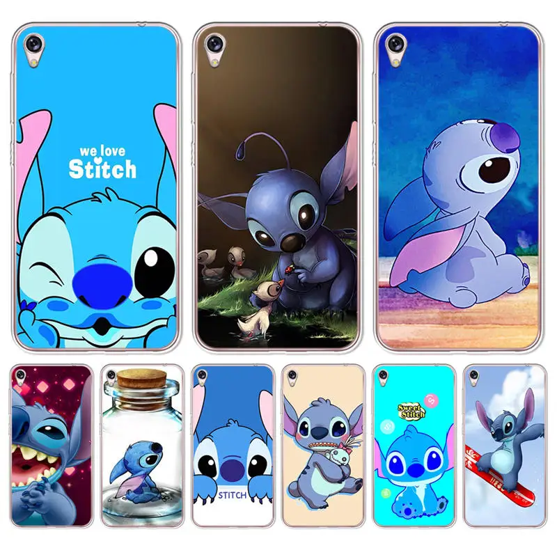 Чехол с мультипликационным принтом для Asus Zenfone Live ZB501KL Max 3 4 Pro M1 ZB602KL ZC520KL ZC520TL Stitch