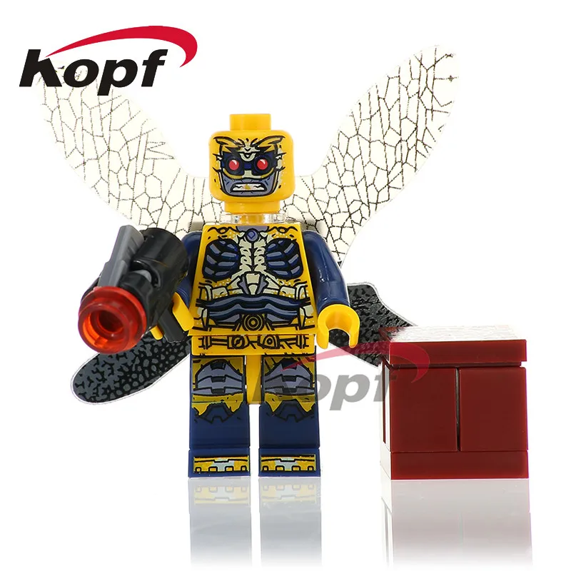 

Single Sale Yellow Parademon Super Heroes Power Girl Katana Booster Gold Bricks Building Blocks Children Toys Gift Model XH 745