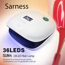 Sarness светодиодный светильник Сушилка для ногтей Top Coat 48 Вт УФ светодиодный ногтей лампа для ногтей Гель-лак Маникюр таймера ногтей Книги по искусству инструменты УФ