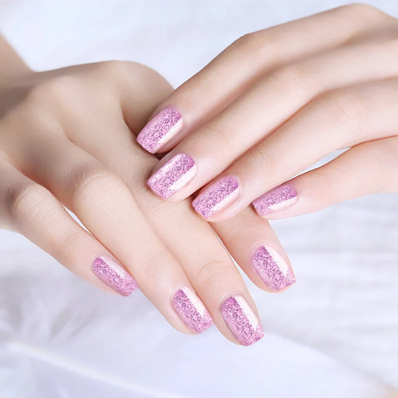 ROSALIND Гель-лак для ногтей 1S светящийся розовый Золотой стойкий лак для ногтей УФ-и светодиодный лак для маникюра