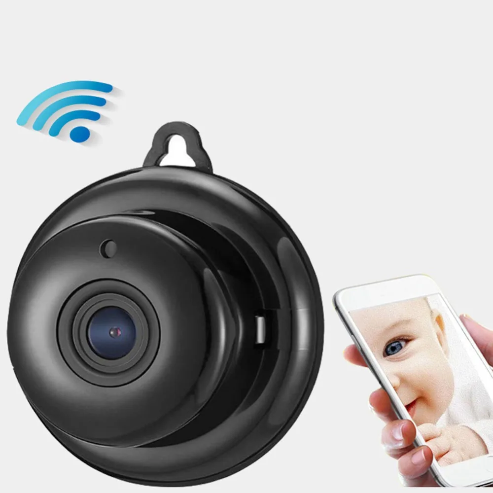 ГОРЯЧАЯ 1080 P мини беспроводная wifi ip-камера ночного видения мобильный вид мини видеокамеры наборы для домашней безопасности
