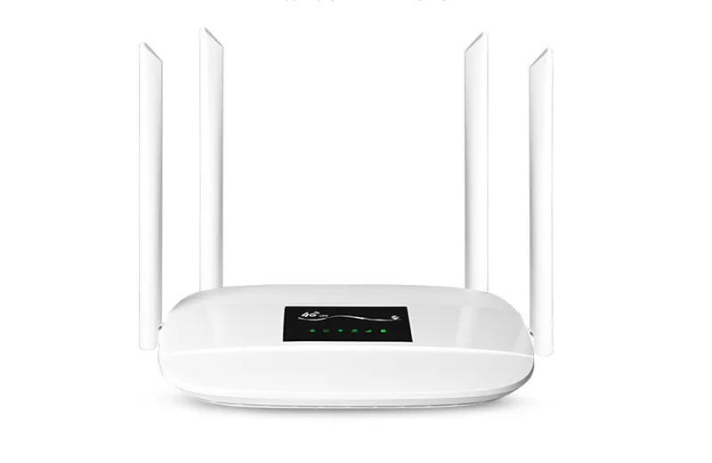 300 Мбит/с разблокированный 4G LTE Wifi роутер Крытый беспроводной CPE с 4 шт антеннами и