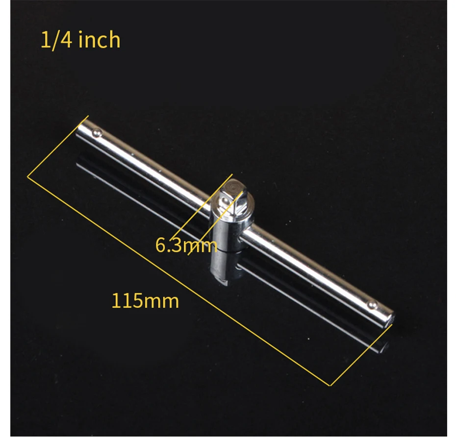 1 шт 1/" 3/8" 1/" привод раздвижной t-бар 115-250 мм HCS разъем привода t-ручка выключатель БАР многофункциональный привод