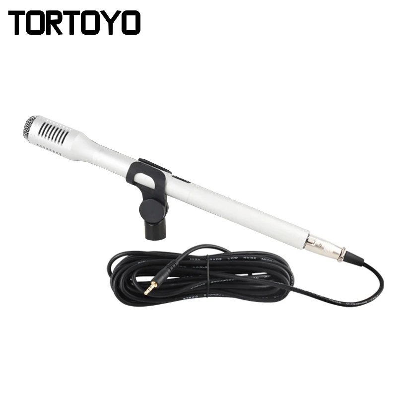 Professional High Quality 7M Wired Interview Microphone for SLR DSLR DV