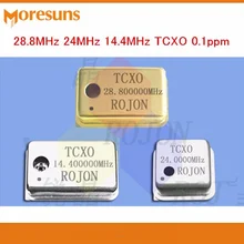 Быстрая 3 шт./лот 28.8 мГц 24 мГц 14.4 мГц TCXO 0.1ppm Температура компенсации кварцевый генератор