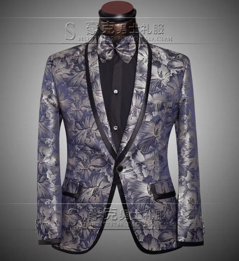 XS 6XL ! 2016 Married formal dress male suit set costume suit men's