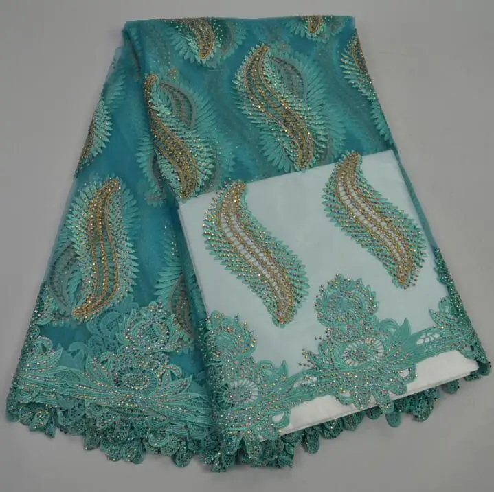 E3788 2017lastest design African stones Lace High Quality French Fabric
