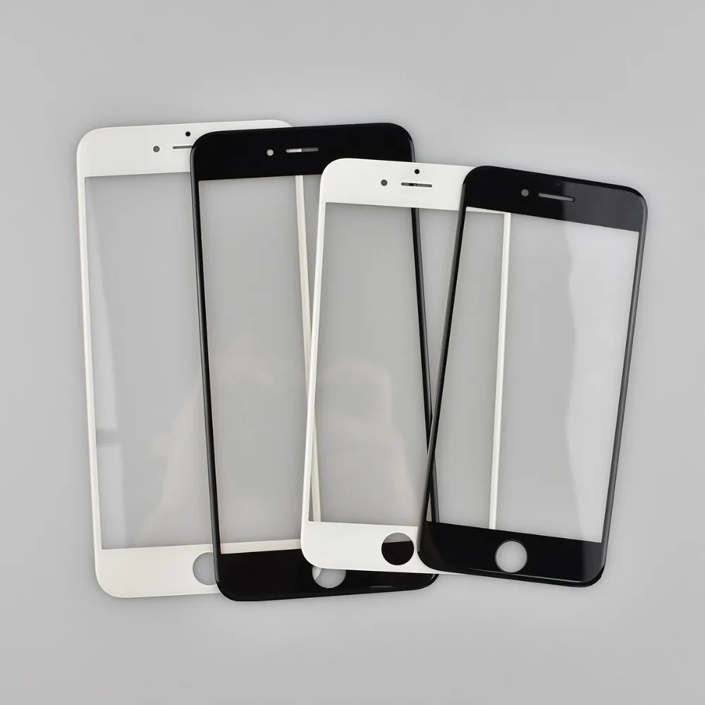 

100pcs/lot DHL Front Touch Screen Glass Outer Lens for iphone 4 5 6 6s Replacement Repair Part