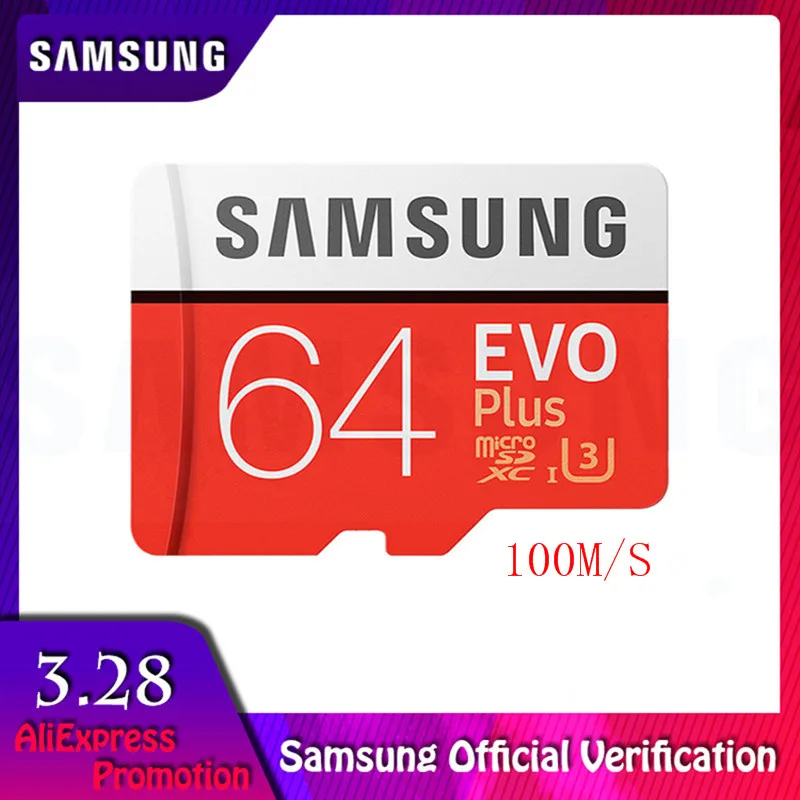 Дешевый Samsung 128 GB Micro SD Card 64 GB карта памяти 32 GB TF флэш карты 100MBS Class 10 U1 U3 micro SDXC SDHC картао де Мемориал UHS I