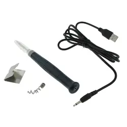 5 В 8 Вт мини Портативный USB электрическим приводом паяльник кончика пера сенсорный switc высокое качество Лидер продаж электрическим