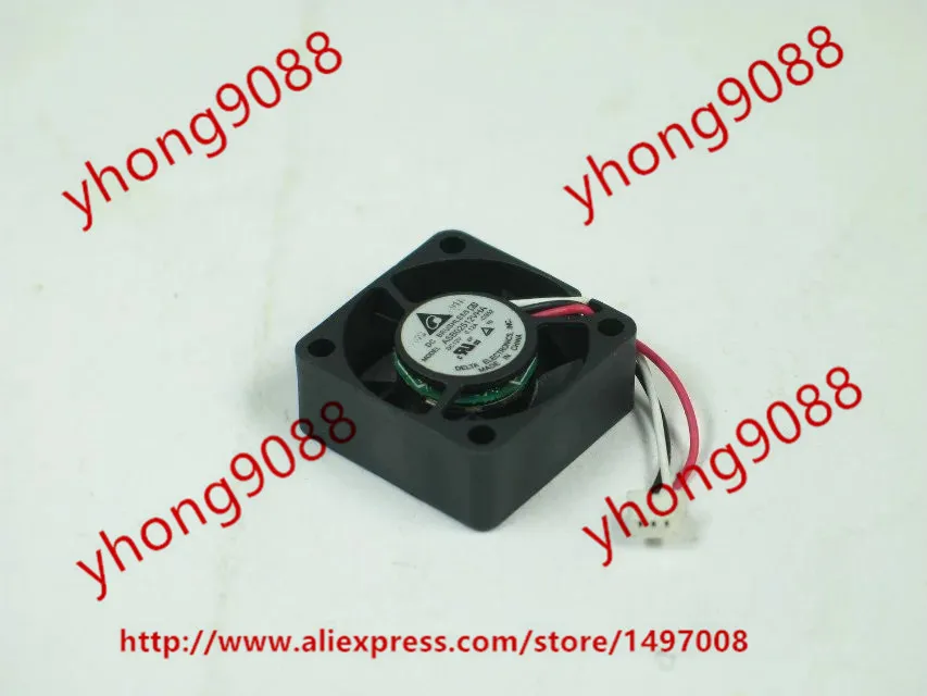 

Delta ASB02512VHA -CS52 DC 12V 0.12A 3-wire 3-pin connector 25x25x10mm Server Square Cooling Fan