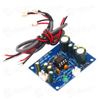 

5532 preamplifier board / single power front panel / DC single power supply / 12-35V interchangeable op amp wiring