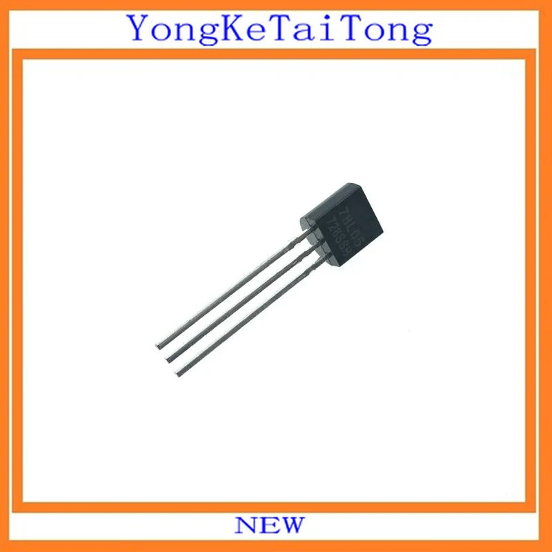 100PCS/LOT 78L05 L78L05 7805 TO92 5Vin Transistors from Electronic