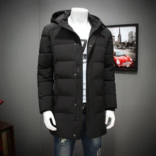Высококачественная Зимняя Мужская парка Длинная Куртка мужская Толстая хлопковая стеганая куртка Мужская s парка пальто мужские модные повседневные пальто 10XL 8XL 6XL