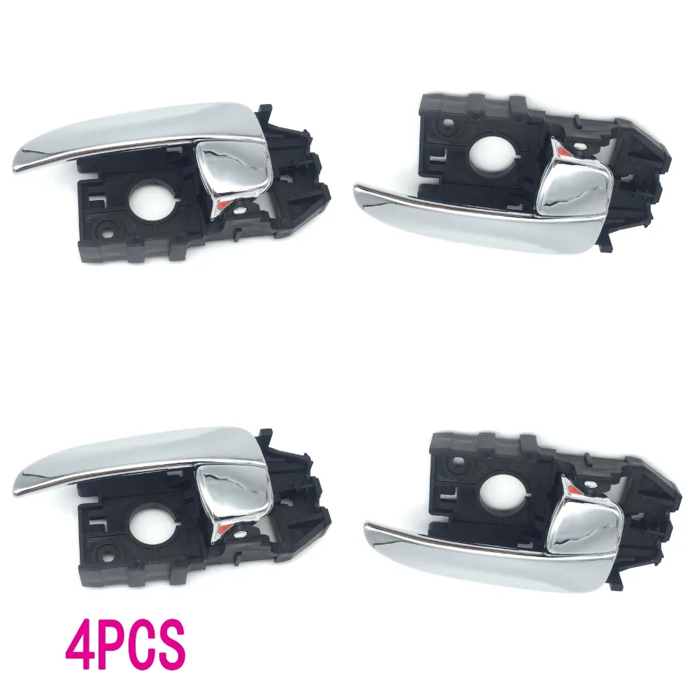

4PCS Front and rear door handles plating 4 sets of left and right sides 826102D000 826202D000 For Elantra 2001-2006