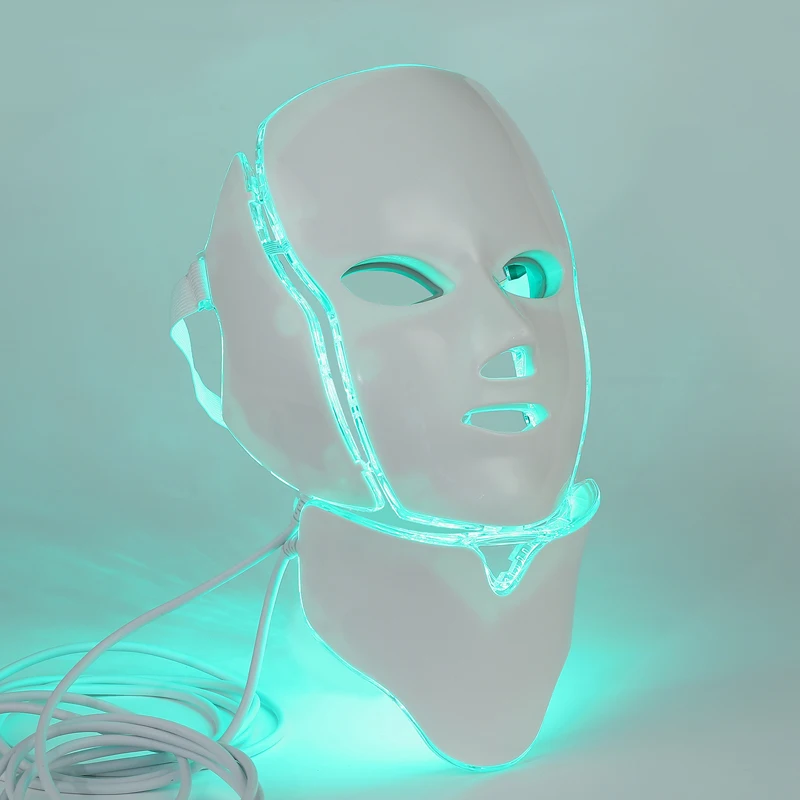 Led маска 7 цветов портативный светодиодный маска на лицо терапия светодиодным светом маска для продажи