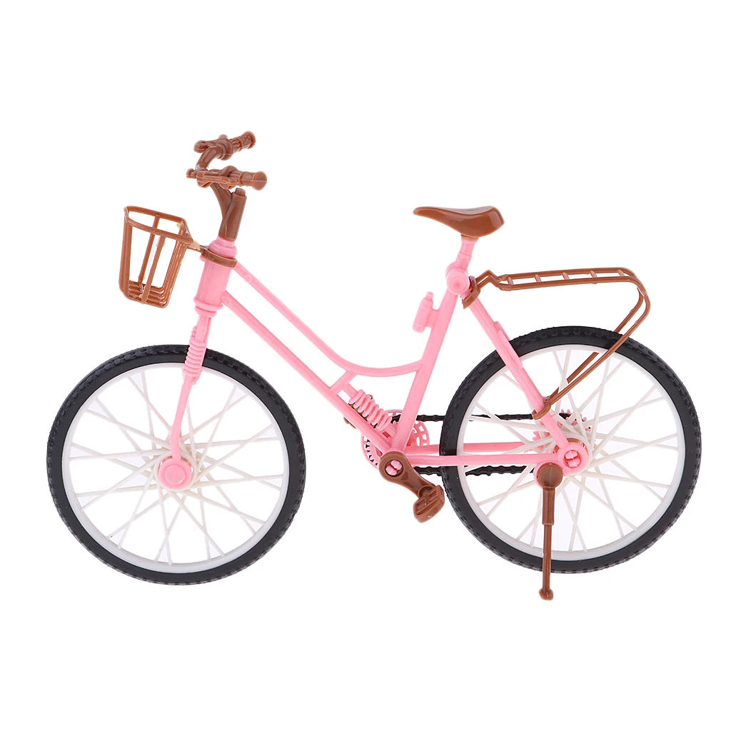 1/6 Bike Bicycle for Hot Toys/BJD Dolls House Kids Pretend Play Bicycle Model Toy Home Display Decor #4 