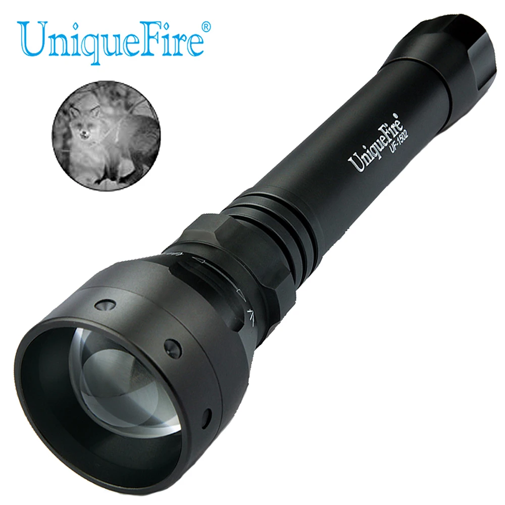 UniqueFire 1502 ИК нм 3 режима Модернизированный масштабируемый перезаряжаемый