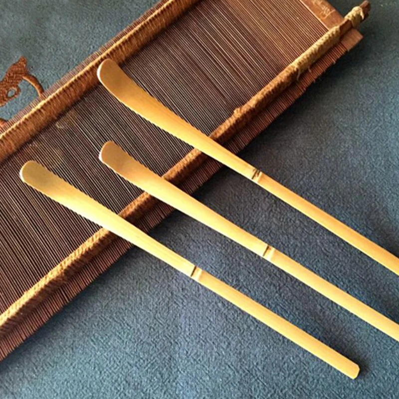 

Tea Ceremony Accessory Bamboo Teaspoon For Matcha Tea Powder Scoop #0622