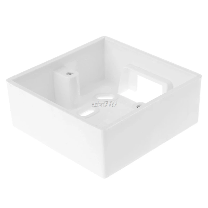 86*86 мм Настенная распределительная коробка для термостата белого цвета Установочная коробка для BOT-313WIFI термостат для котла дропшиппинг