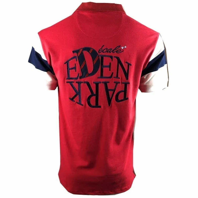 

T-Shirt Men Summer Eden Park Men TShirts Fashion Shirt 100% Cotton Short Sleeve T-Shirts Homme Embroidery Tops Tees Clothes E207
