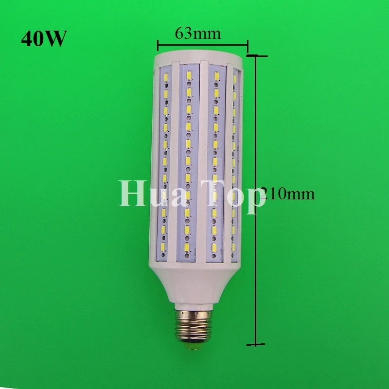 E27 B22 E14 E40 7 Вт, 15 Вт, 30 Вт, 40 Вт, 50 Вт, 60 Вт, 80 Вт, 100 Вт 5730 SMD Cree чип лампа переменного тока в виде кукурузы 110V 220V светодиодный лампы холодный теплый белый лампада