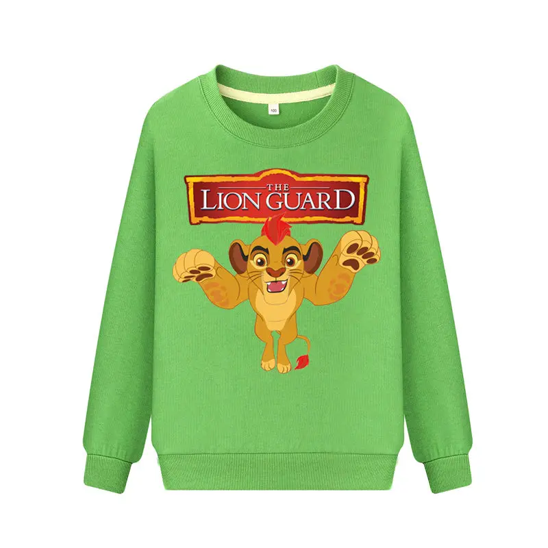 Toddler Boy Girl Cute Cartoon The Lion King Guard Print Sweatshirts Kids Long Sleeve Pullover Hoodies Coats Child Hoodie WK136 (5)