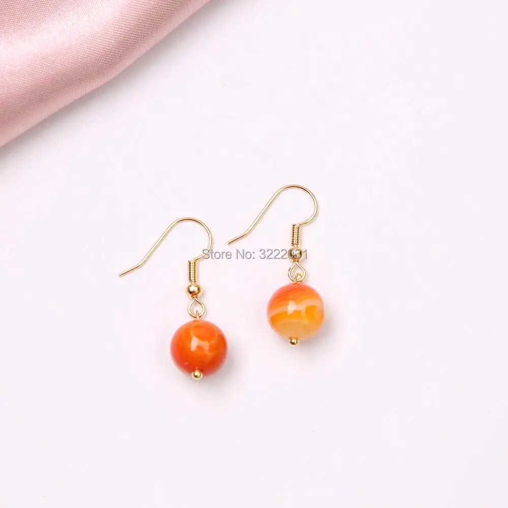 6-ORANGE STONE EARRING (1)