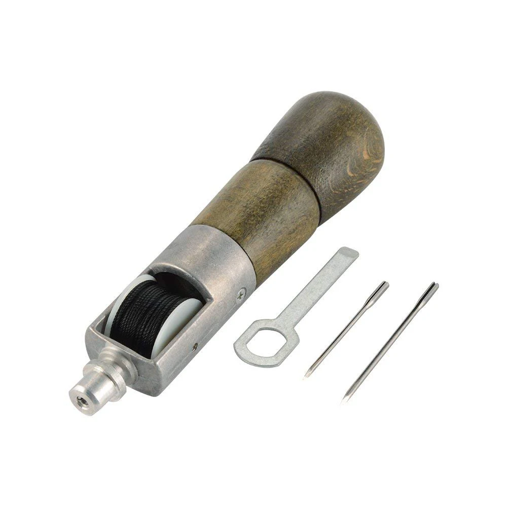Leathercraft Automatic Lock Stitching Sewing Awl Thread Needles Leather Fabric Sail Tent Pro Tools Kit AD200 Leathercraft Automatic Lock Stitching Sewing Awl Thread Needles Leather Fabric Sail Tent Pro Tools Kit AD200