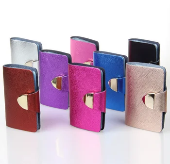 

by dhl or ems 100pcs fashion Women's Leather Pattern Name Card Holder Wallet Womens Multi-Card Wallet