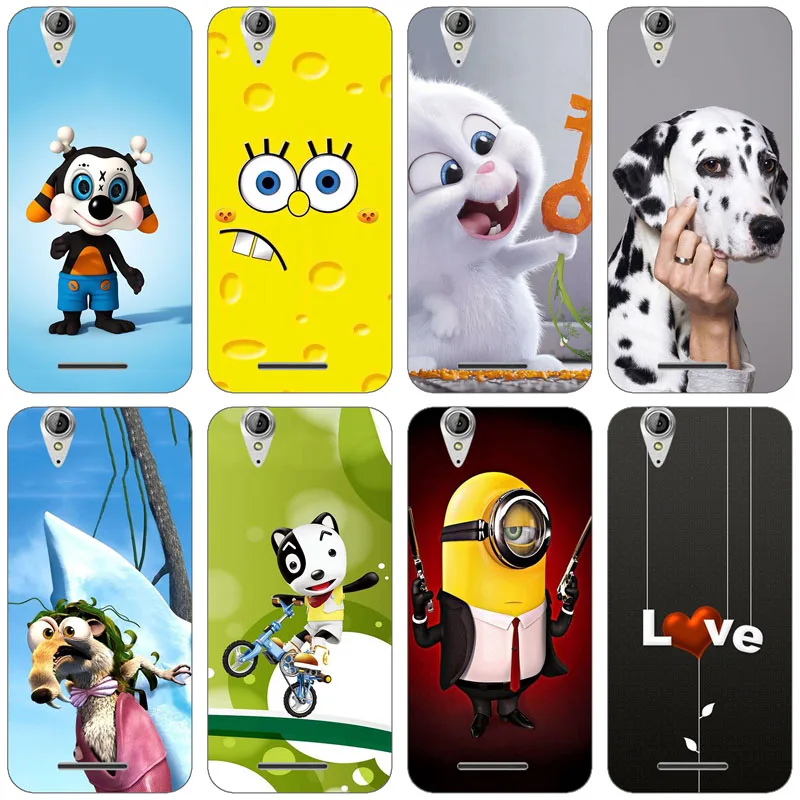 

Case For Acer Liquid Z630 Colorful Printing Drawing Plastic Phone Cover Soft Silicone TPU Phone Cases