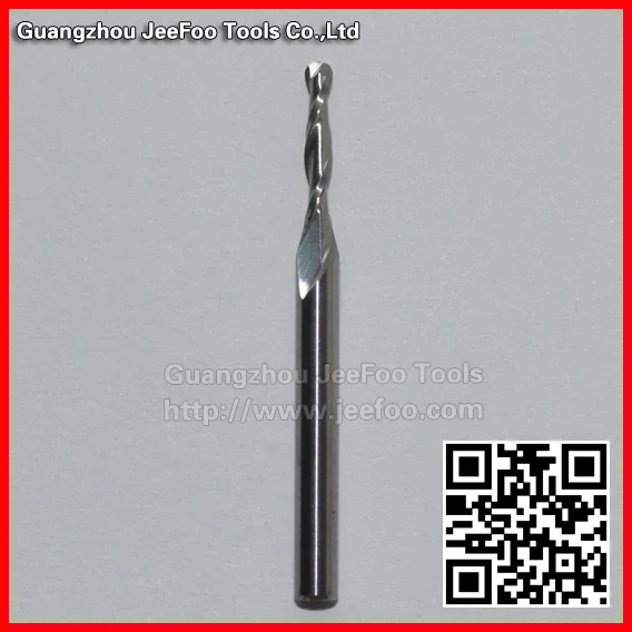 2Pcs 6*52*80MM Two Flutes Ball Nose Bits Carbide End Mill Engraving CNC Router