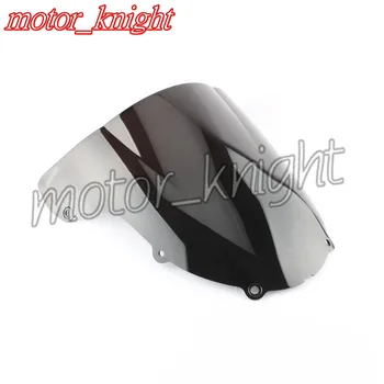 

For Kawasaki ZX6R 2003 2004 Black Motorcycle ABS Plastic Windshield Windscreen
