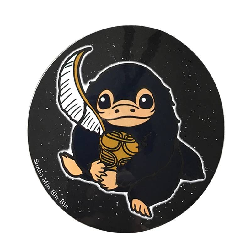 

Niffing Snitch Enamel Pin