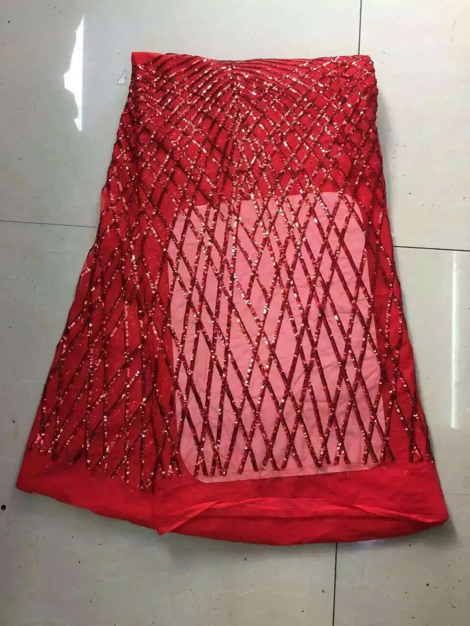 

5y/lot African sequins guipure lace fabric SYJ-52413 african guipure lace fabric with sequins