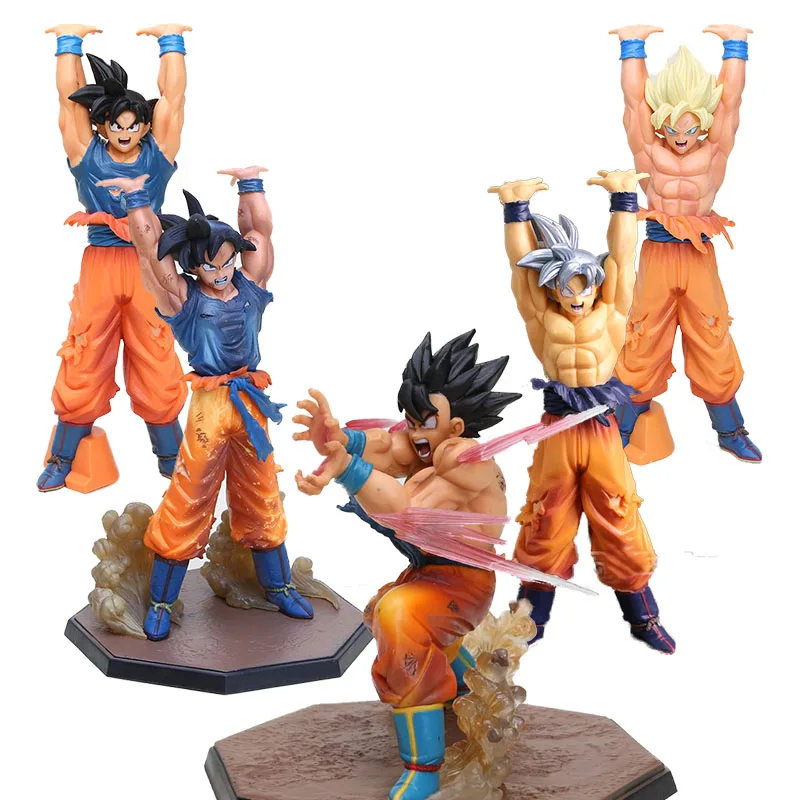 

anime brinquedos Dragon Ball Z Son gokou Goku Battle Genki bomba figura PVC Action Figure Collection Model Toys Juguetes