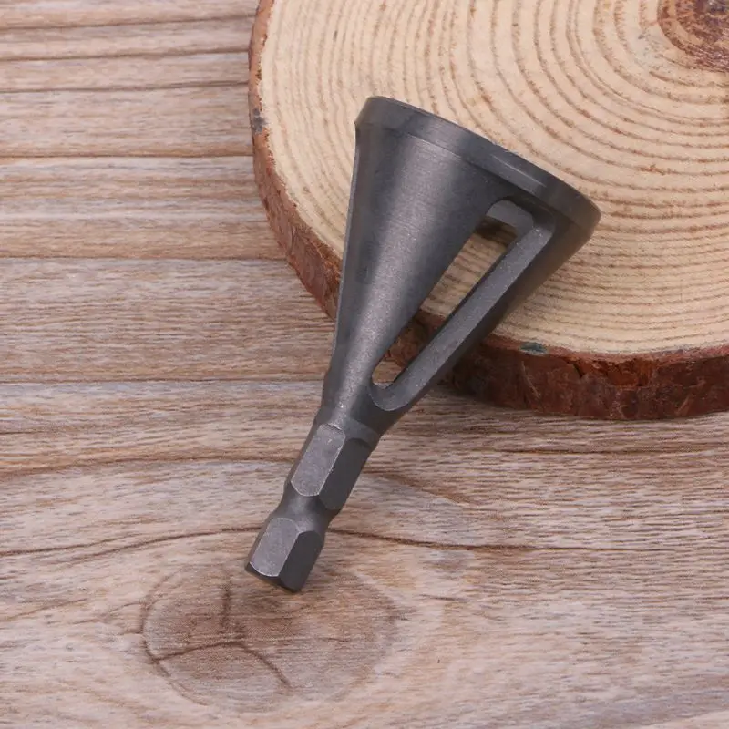 QTJUST Deburring External Chamfer Tool Grinding Angle Trimming Burr Removal for Drill Bit New 