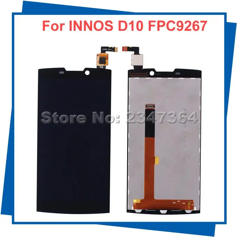 

For INNOS D10 FPC 9267 LCD Display Touch Screen Black Color High Quality Mobile Phone LCDs