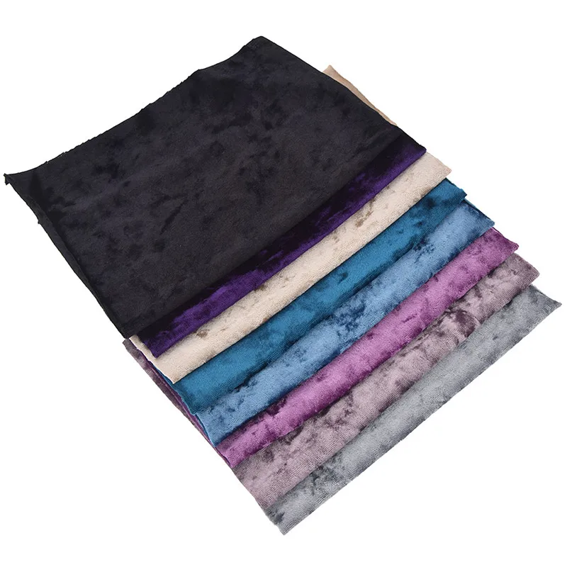 A4 Velvet 29x21cm Fabric Polyester Spandex Flexible Fabric DIY Handmade Sewing Material Drop Shipping Wholesale